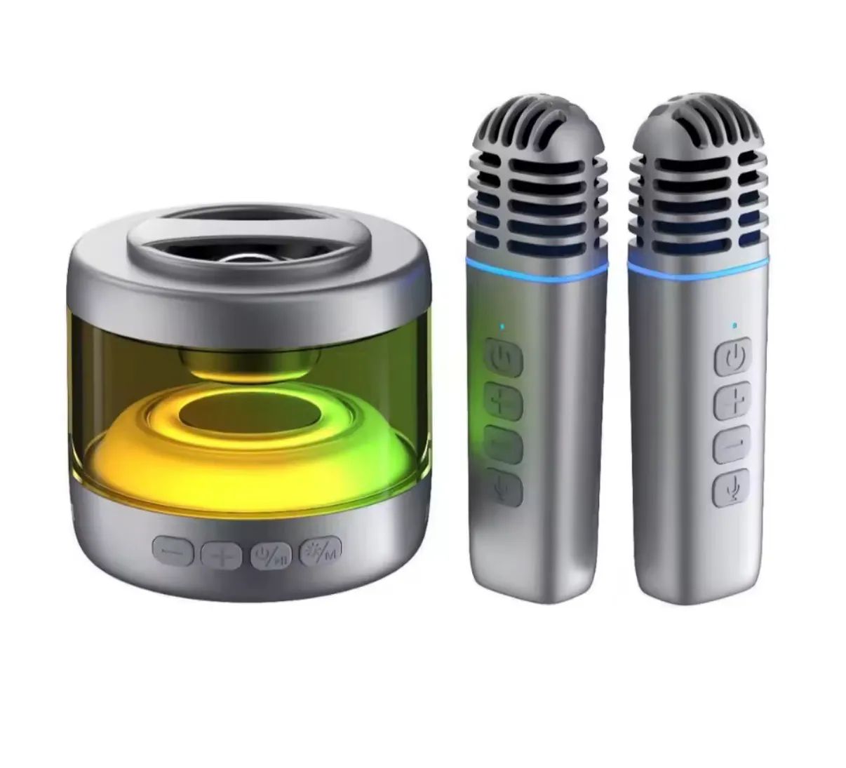 Karaoke Mini Set KTV con Luces